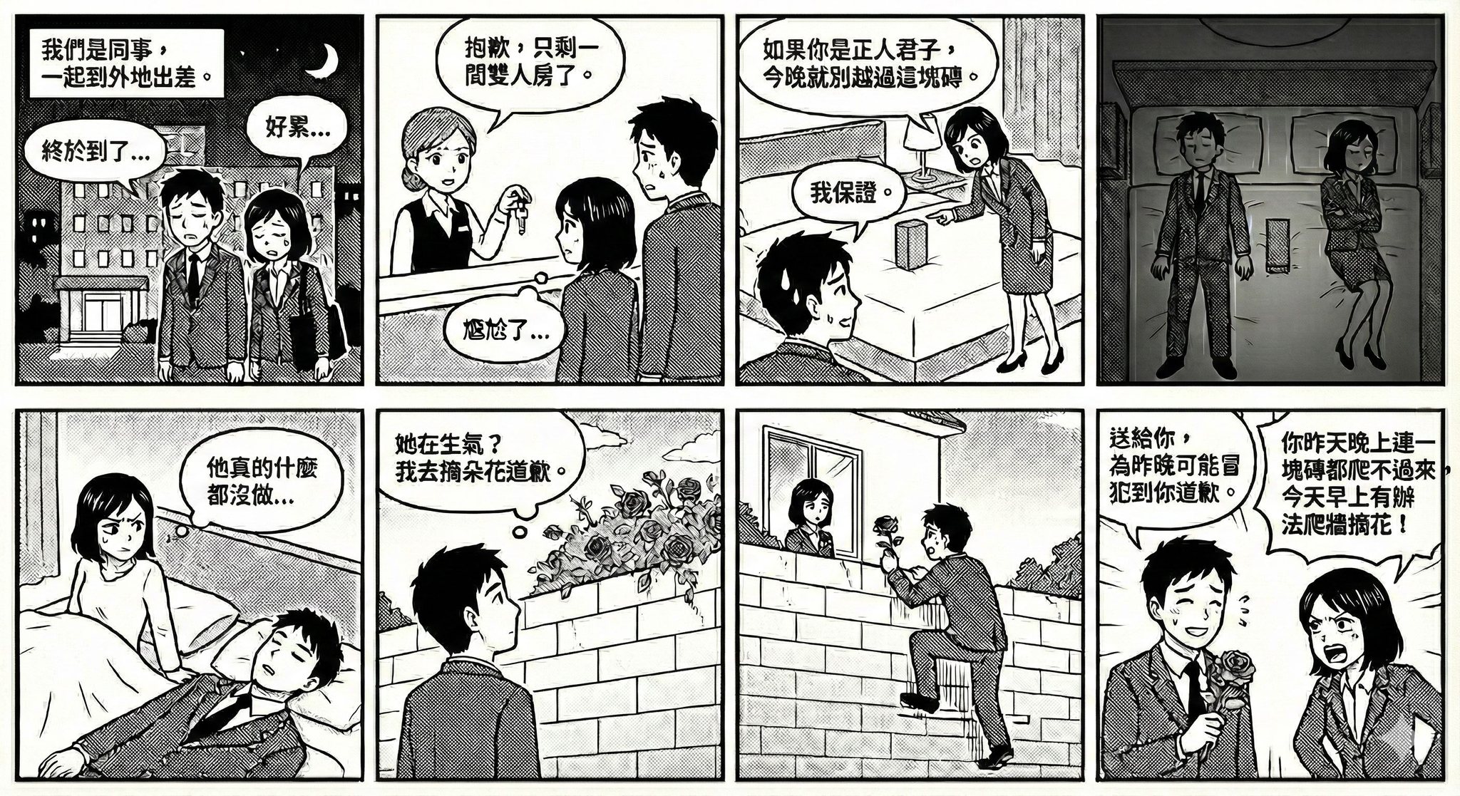 爬牆記