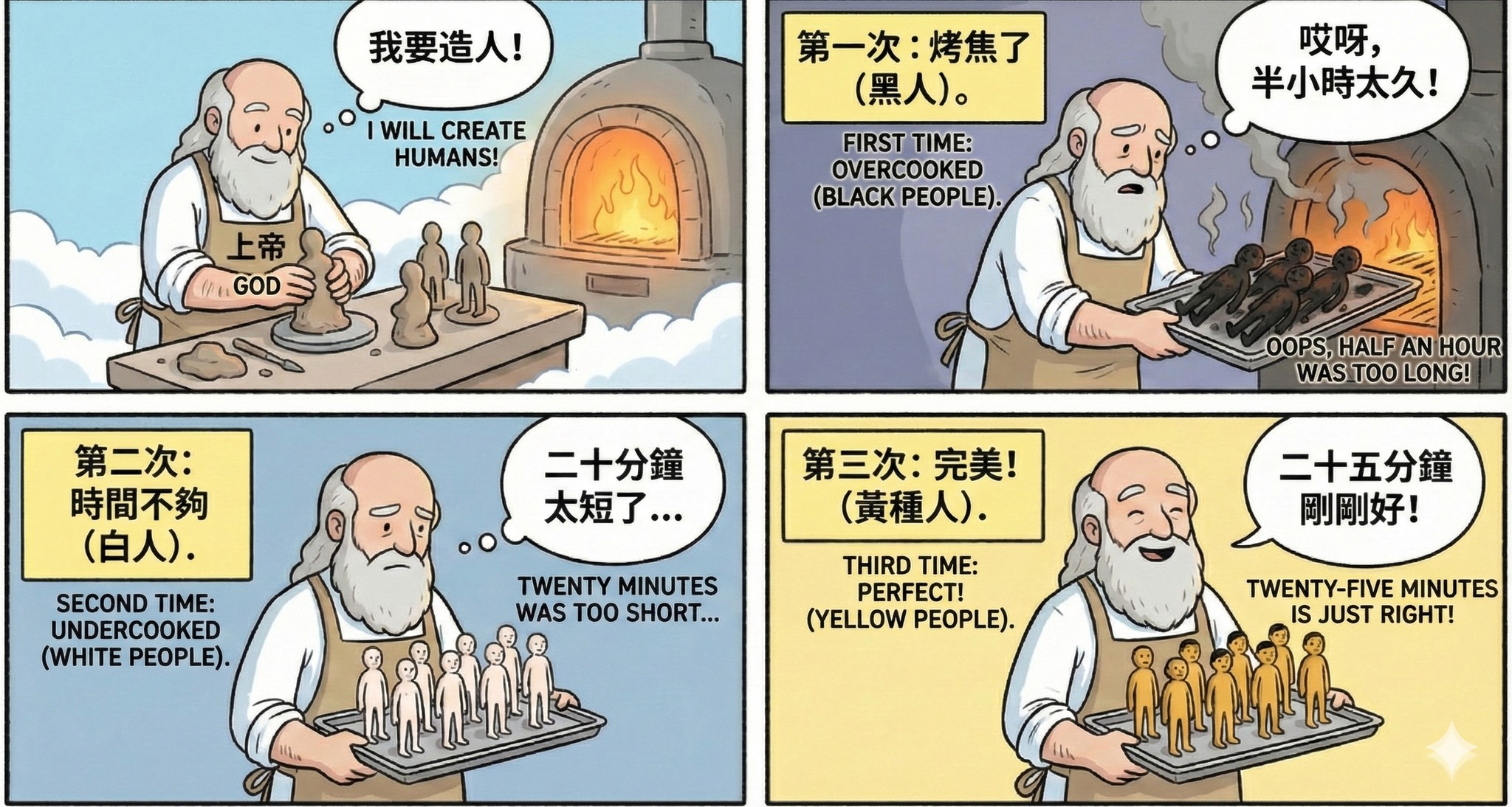 上帝造人