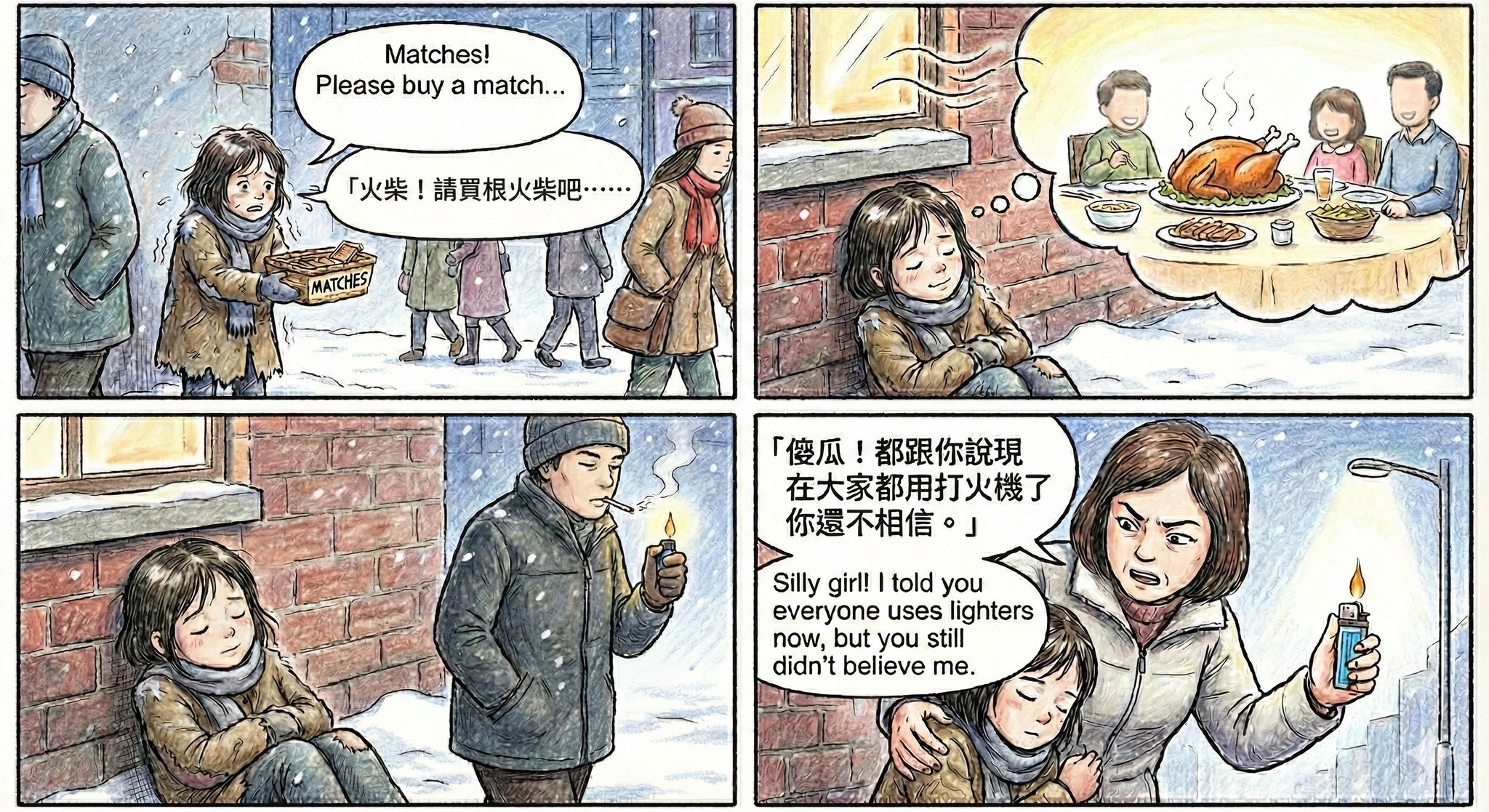 賣火柴的小女孩新傳