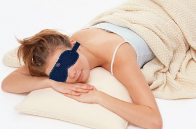 紅螞蟻眼罩使用示意圖